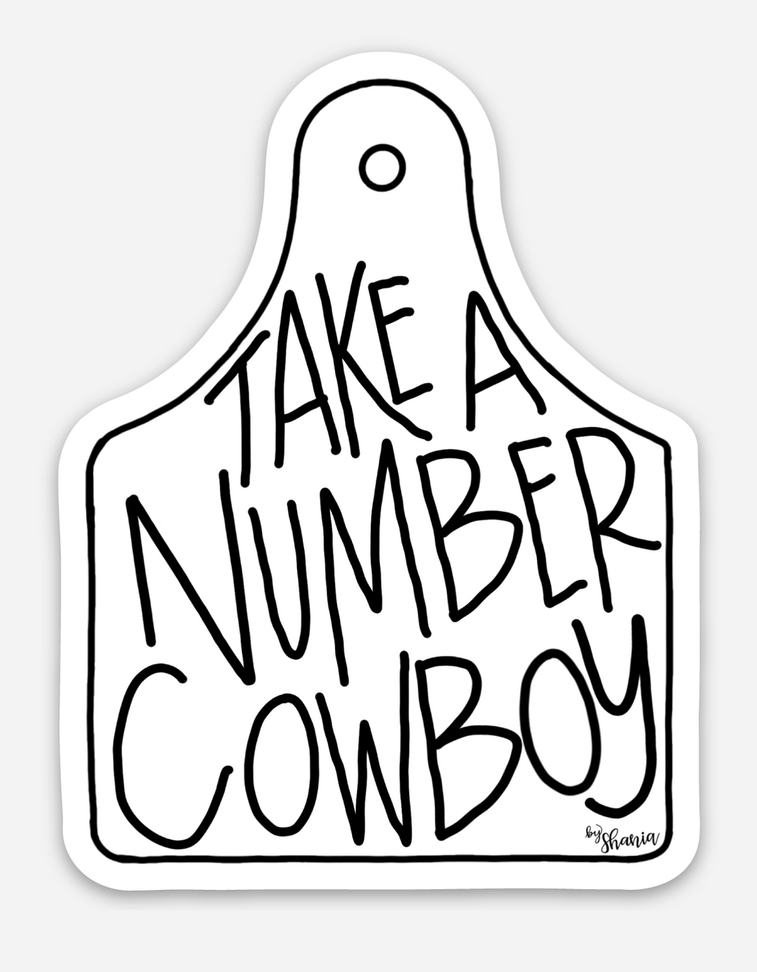 Take a # Cowboy
